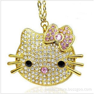 Crystal Cat Shpe USB Disk